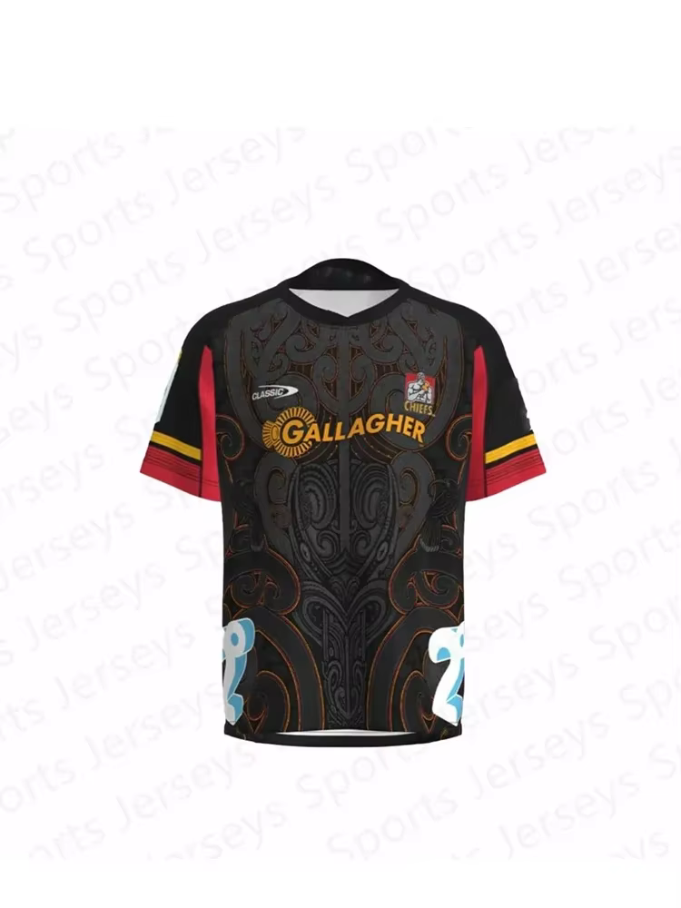 Maillot de rugby, T-shirt avec numéro et nom personnalisé imprimés, Rugby Home, chemise d'été pour homme à séchage rapide imprimée en 3D